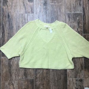 NWT Urban Outfitters cropped sweater